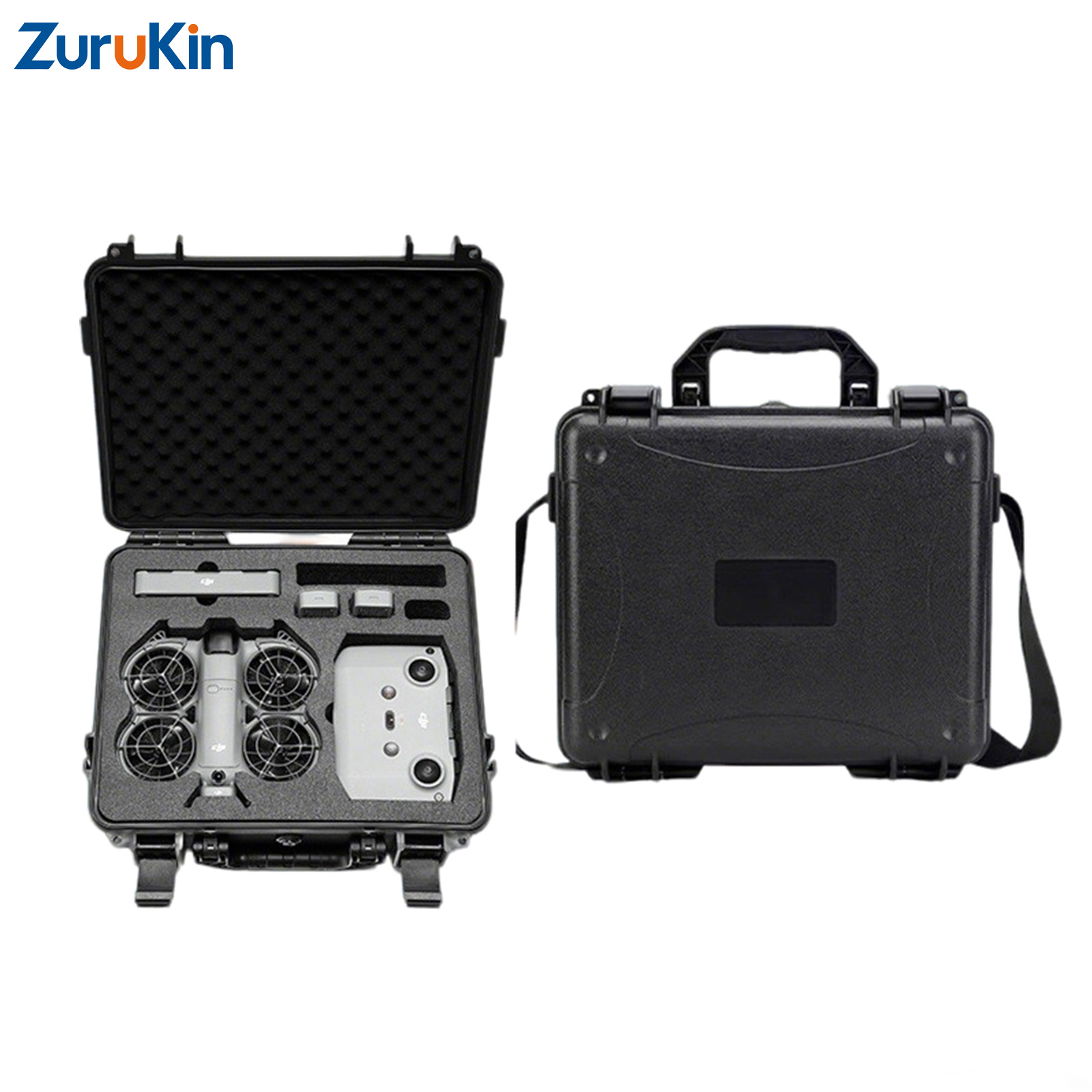 Drone Battery Strap - Twardy futerał transportowy ZuruKin z paskiem