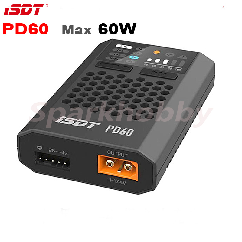 Drone Battery Balance Charger - ISDT PD60 60W 6A Szybka inteligentna