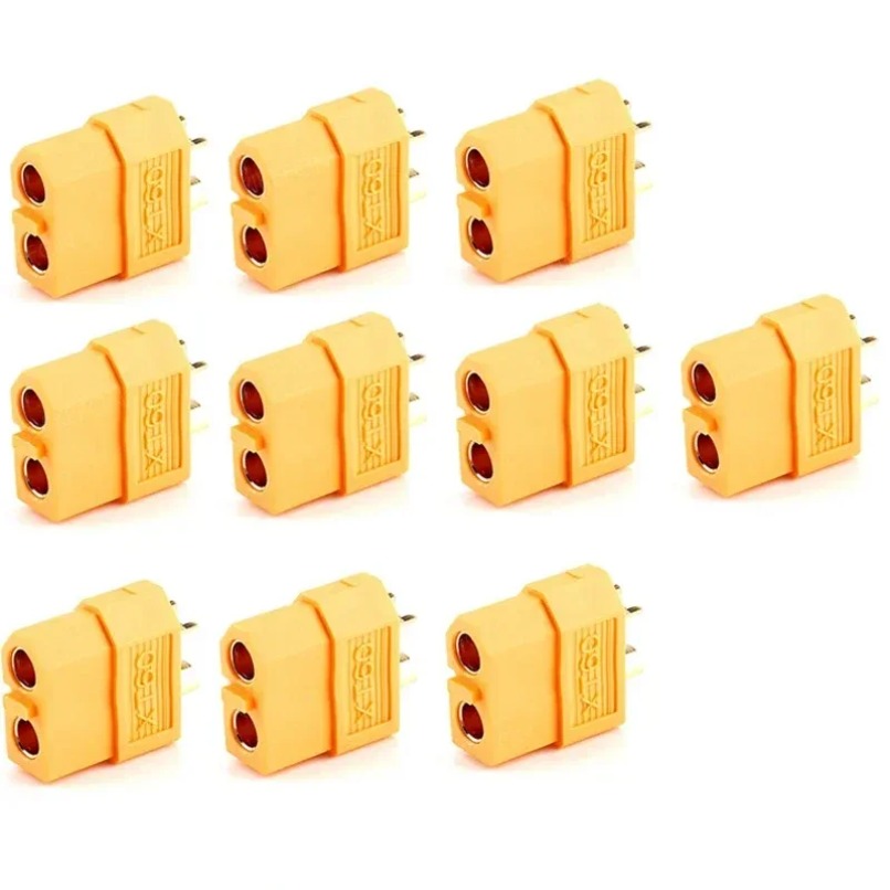 Drone Battery Connector - Złącza XT60 typu Bullet, męskie i