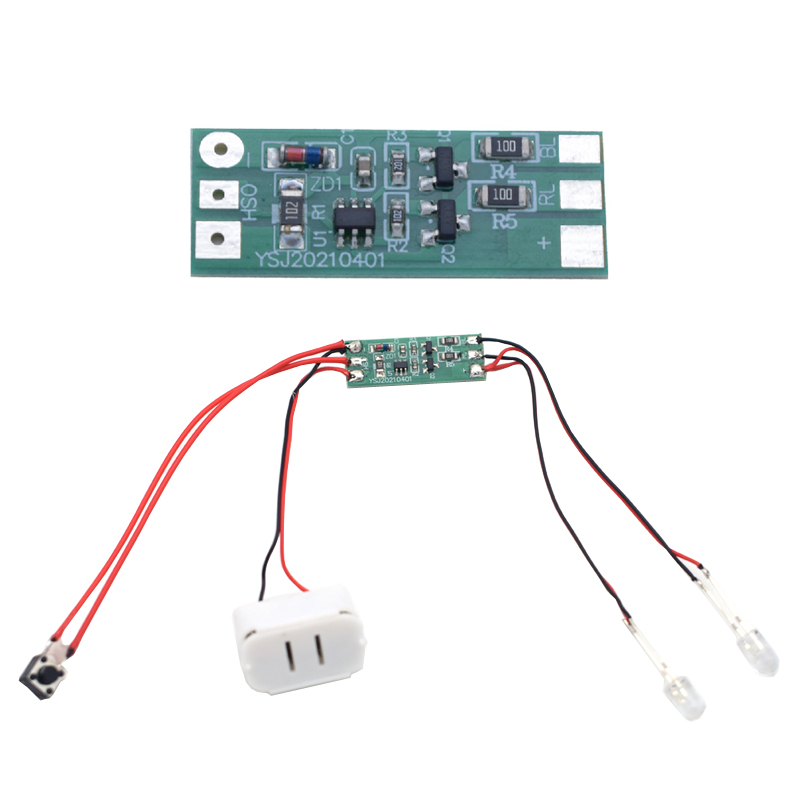 Drone Battery Alarm - Moduł migania stroboskopowego 3-12 V Czerwony