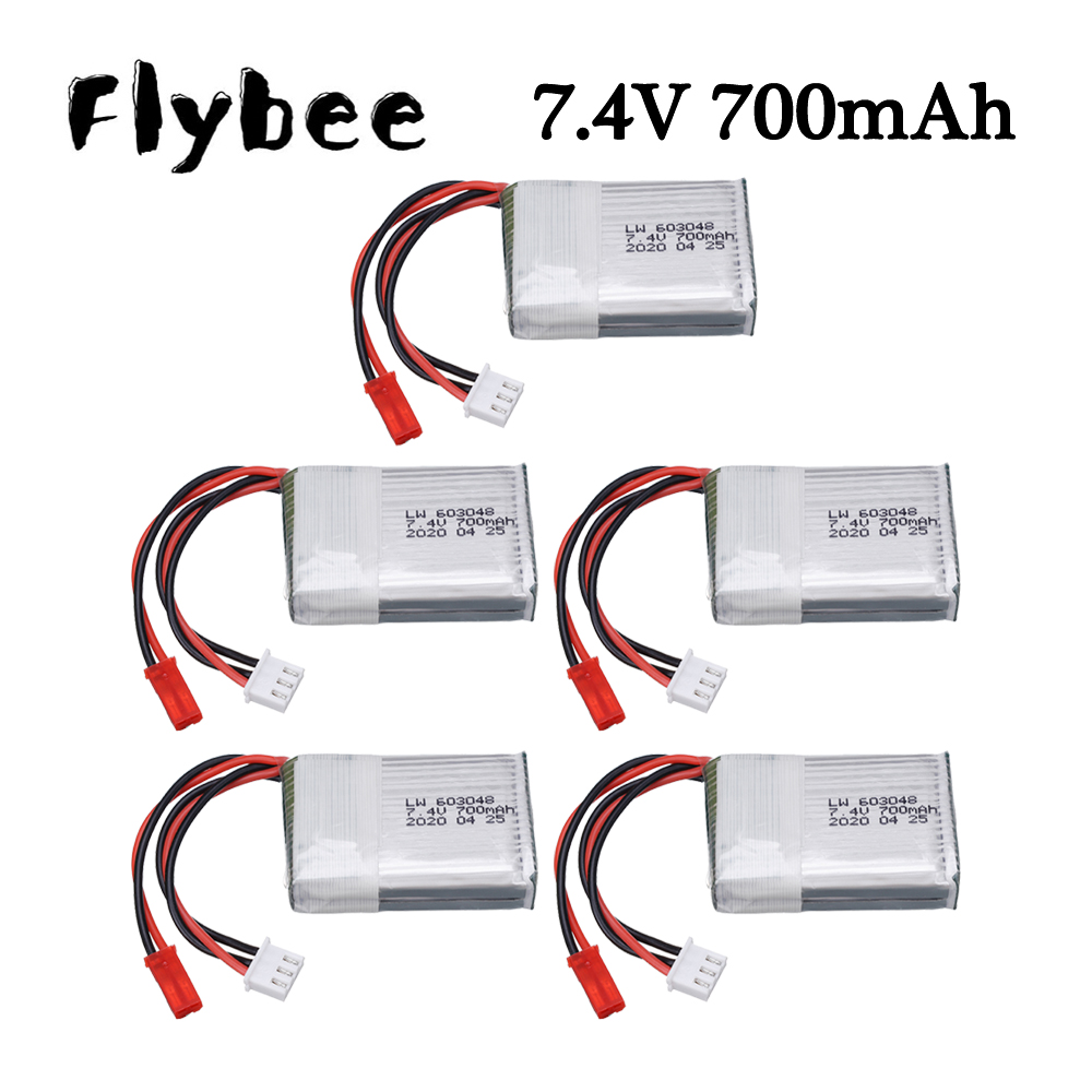 Drone Battery Connector - Akumulator Lipo 7.4V 700mAh 25c do