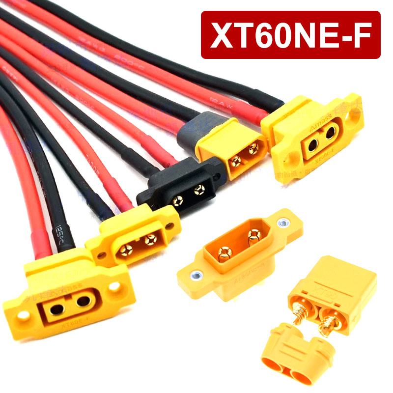 Drone Battery Connector - Złącze ładowania baterii litowej XT60NE 30A,