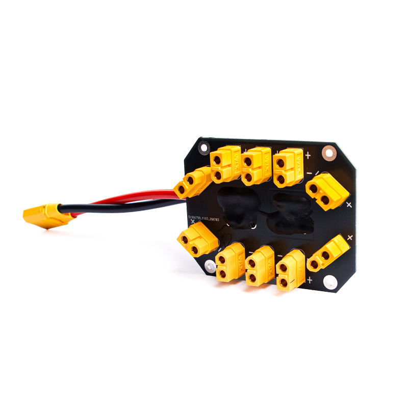 Drone Battery Parallel Board - Płytka do równoległego ładowania z gniazdem