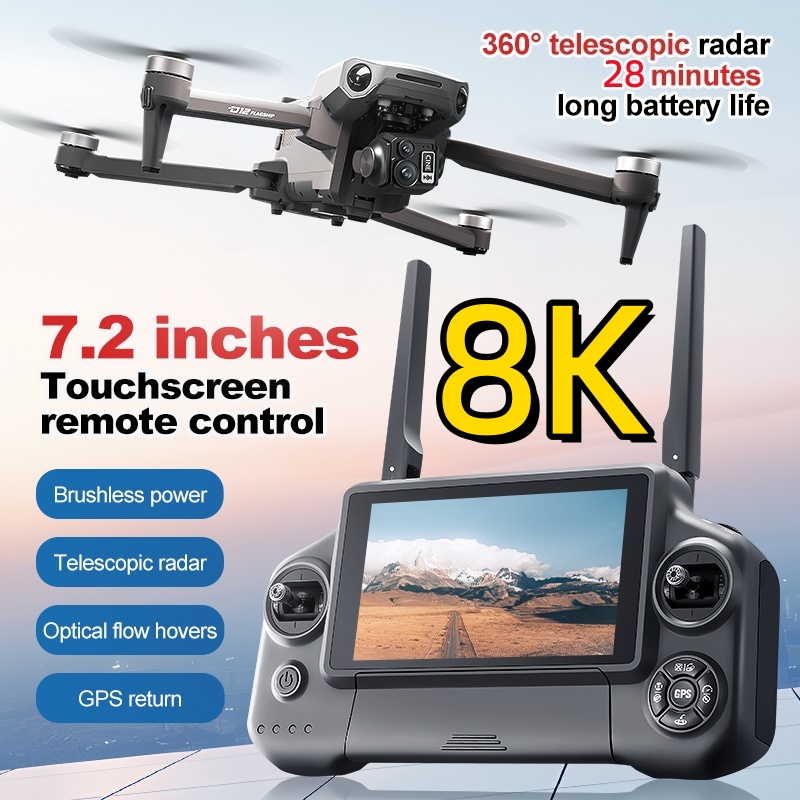 Dron RC z 3-osiowym gimbalem 8 – Drone Battery Box recenzja i cena