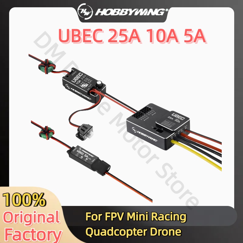 Hobbywing UBEC 25A 3-18S 10A 2 – Drone Battery High Voltage recenzja i cena