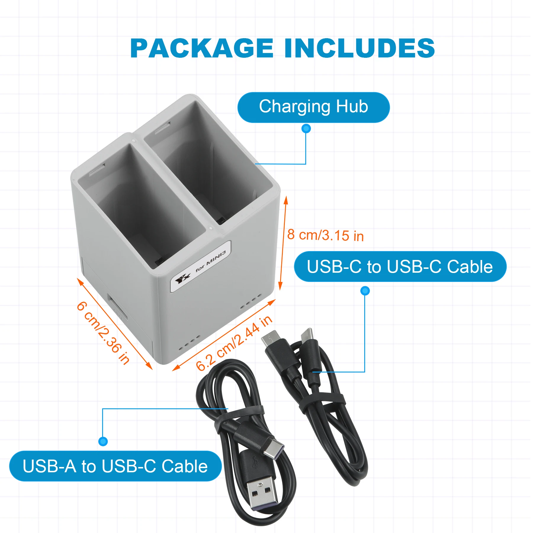 Ładowarka Hub do DJI Mini 4 Pr – Drone Battery Balance Charger recenzja i cena