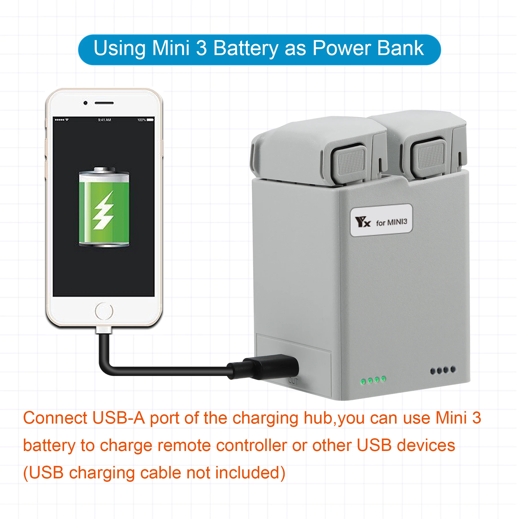Ładowarka Hub do DJI Mini 4 Pr – Drone Battery Balance Charger recenzja i cena