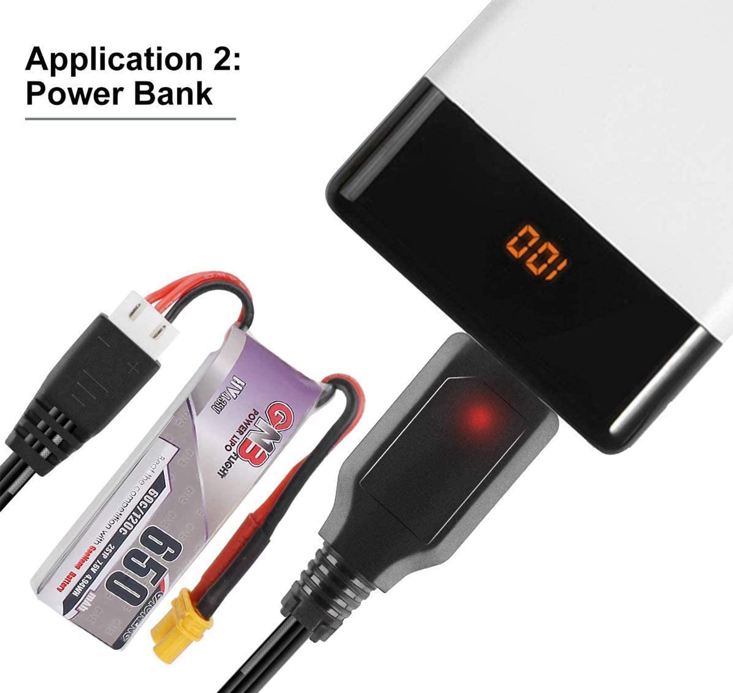 1-Pack XH-3P Balance 7.4V 1A L – Drone Battery Balance Charger recenzja i cena