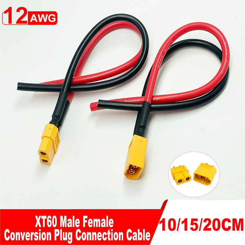 Złącze XT60 żeńskie i męskie z – Drone Battery Connector recenzja i cena