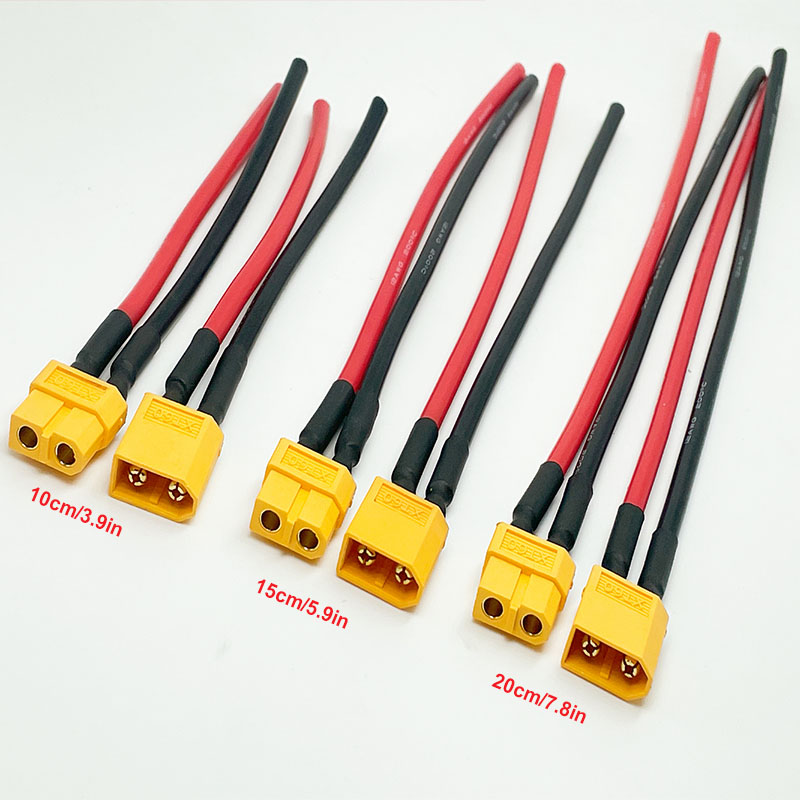 Złącze XT60 żeńskie i męskie z – Drone Battery Connector recenzja i cena