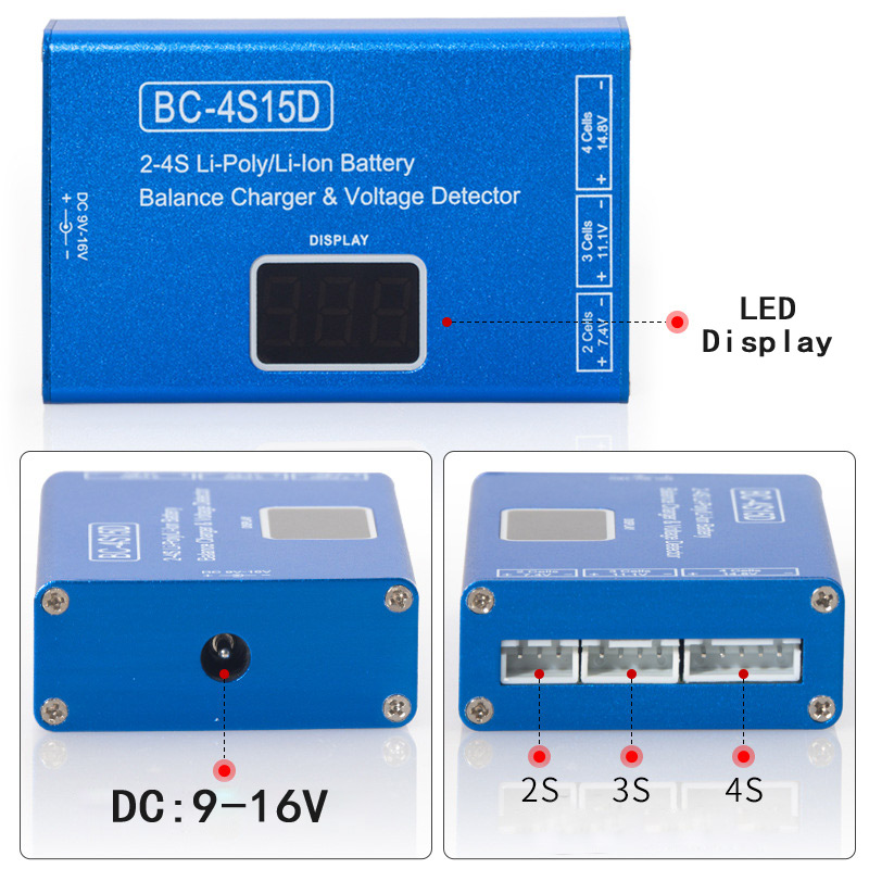 Ładowarka balansująca litowe a – Drone Battery Voltage Checker recenzja i cena