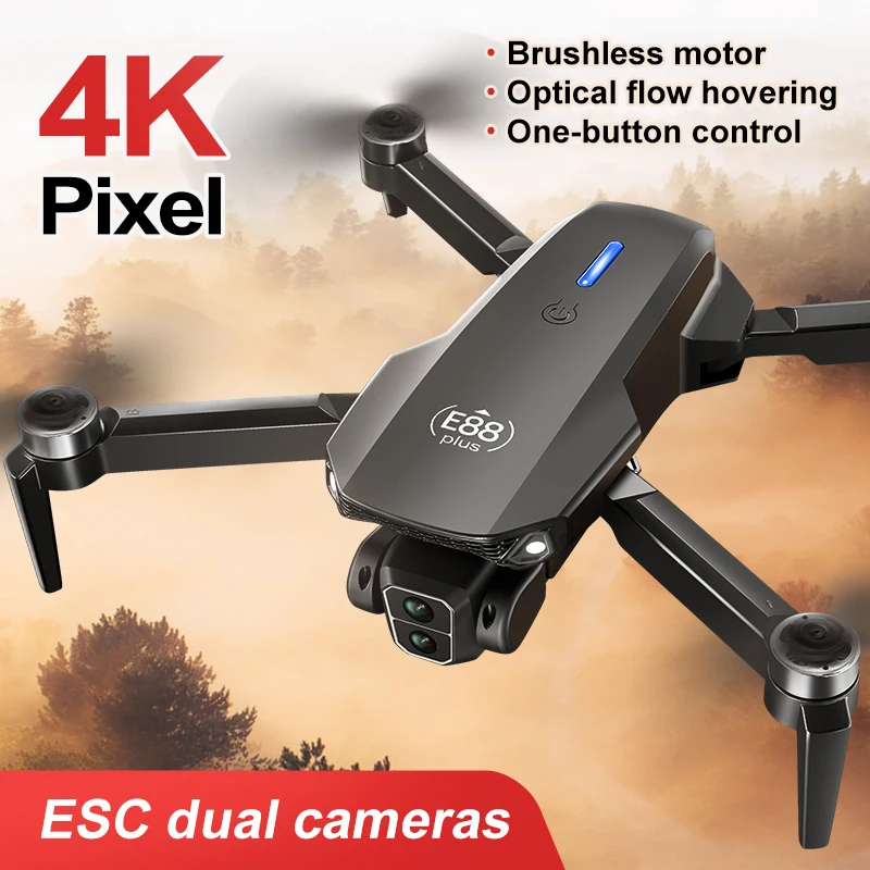 Nowy dron E88 Plus Quadcopter: – Drone Battery Box recenzja i cena