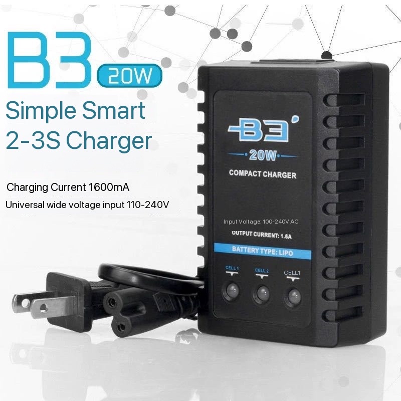 Prosta ładowarka balansująca B – Drone Battery Balance Charger recenzja i cena