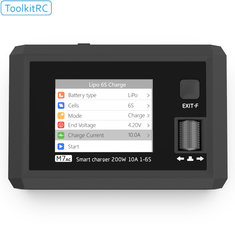 ToolkitRC M7AC 100W AC / 300W  – Drone Battery Smart recenzja i cena