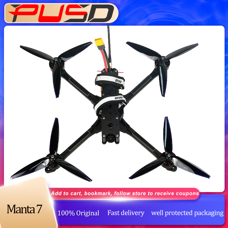 PUSD 7-calowy Manta 7 X Lite F – Drone Battery 6S recenzja i cena