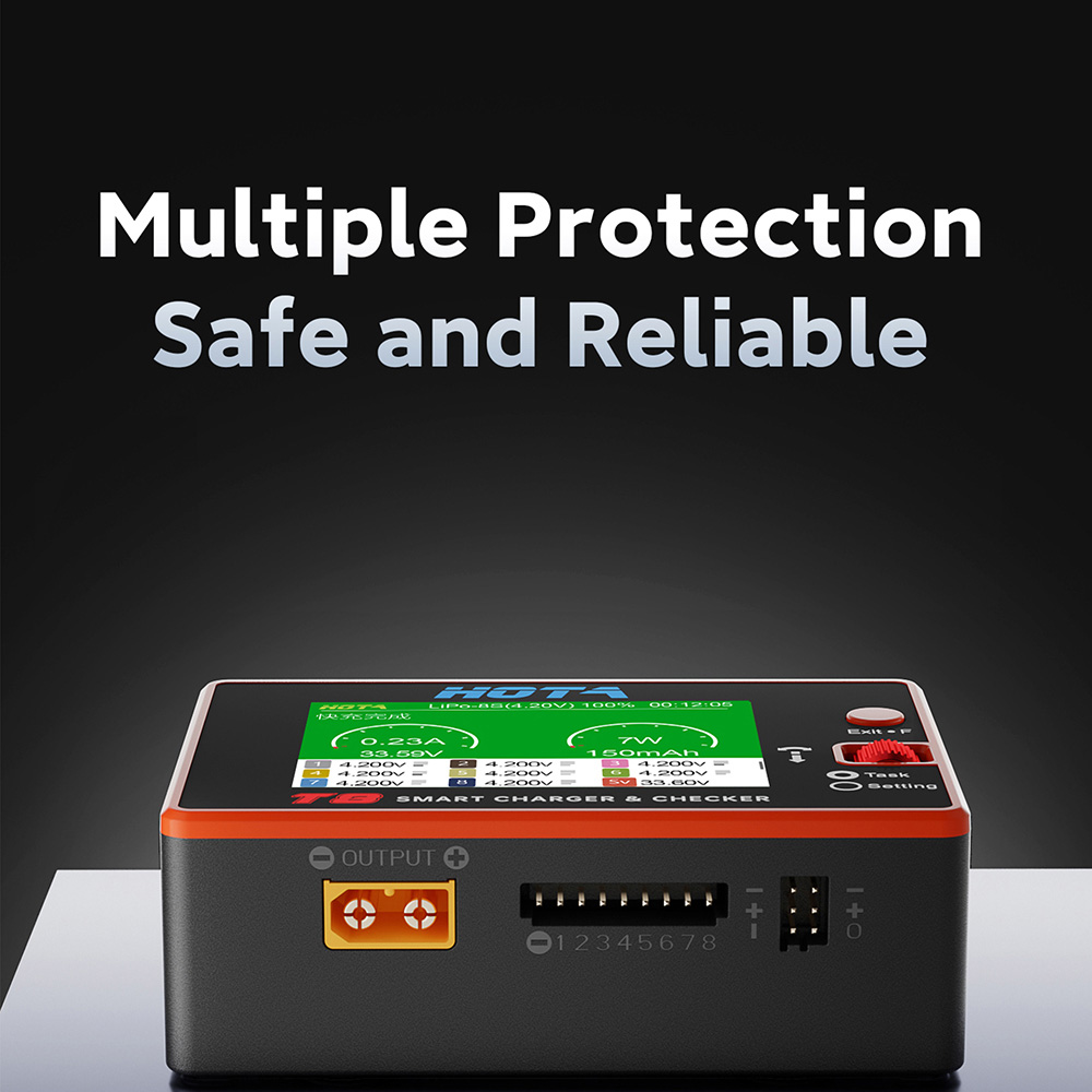 Inteligentna ładowarka HOTA T8 – Drone Battery Balance Charger recenzja i cena