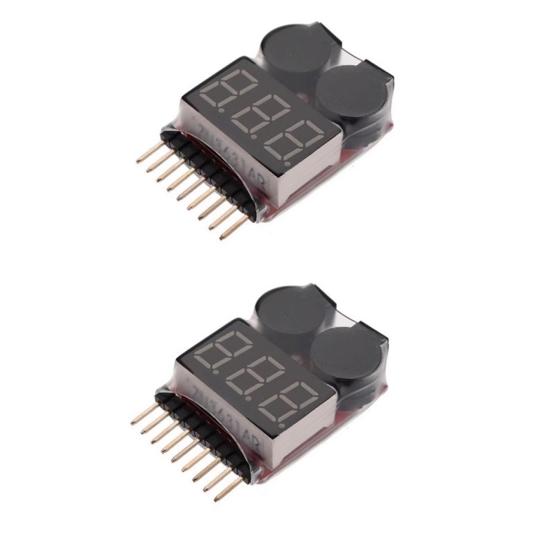 2 szt. 1S-8S Tester napięcia a – Drone Battery Voltage Checker recenzja i cena