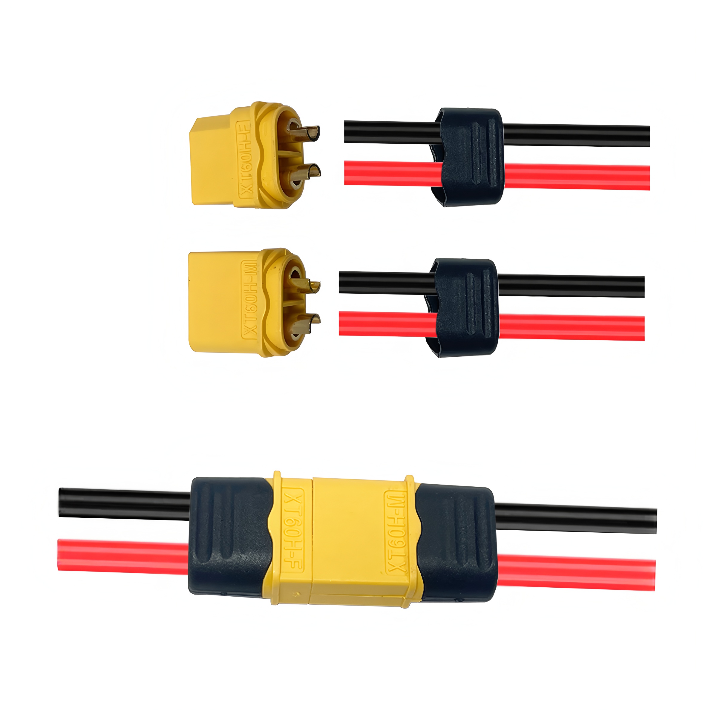 Zestaw złączy XT60H (10/20 par – Drone Battery Connector recenzja i cena