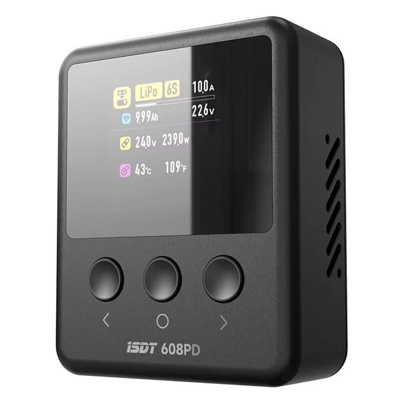 ISDT 608PD DC 240W/10A USB C 1 – Drone Battery Smart recenzja i cena