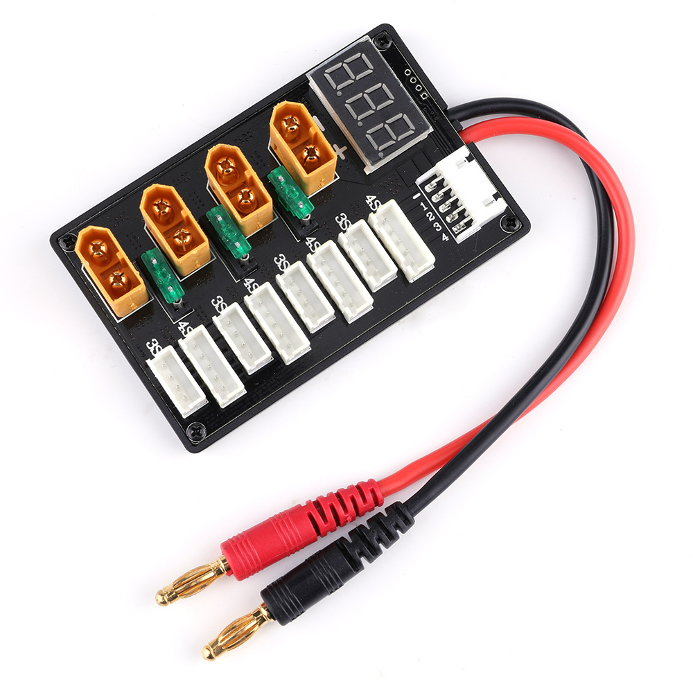 XT60 Plug 3S 4S Lipo Battery P – Drone Battery Parallel Board recenzja i cena