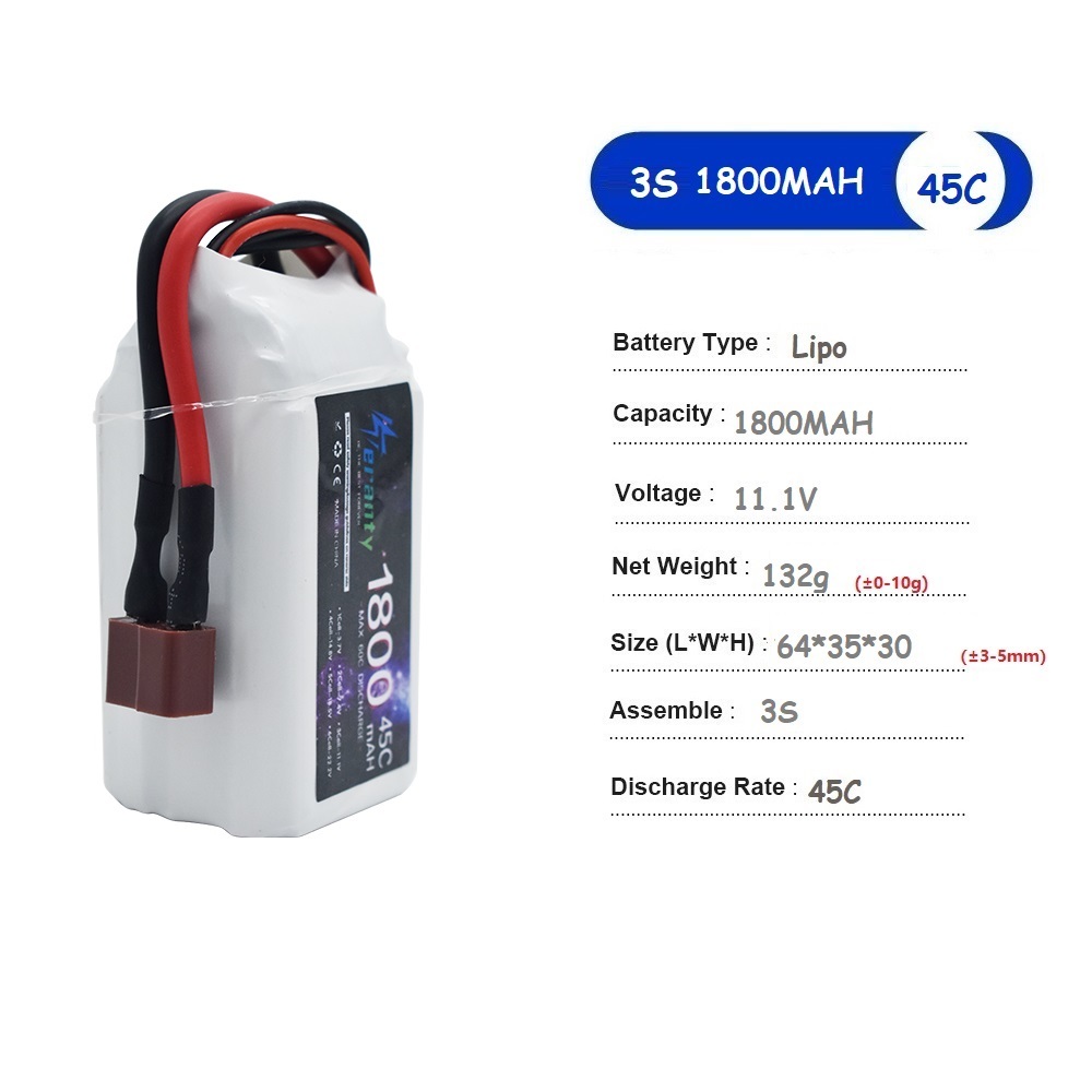 Akumulator LiPo 11,1V 3S 1500m – Drone Battery Li-Ion recenzja i cena