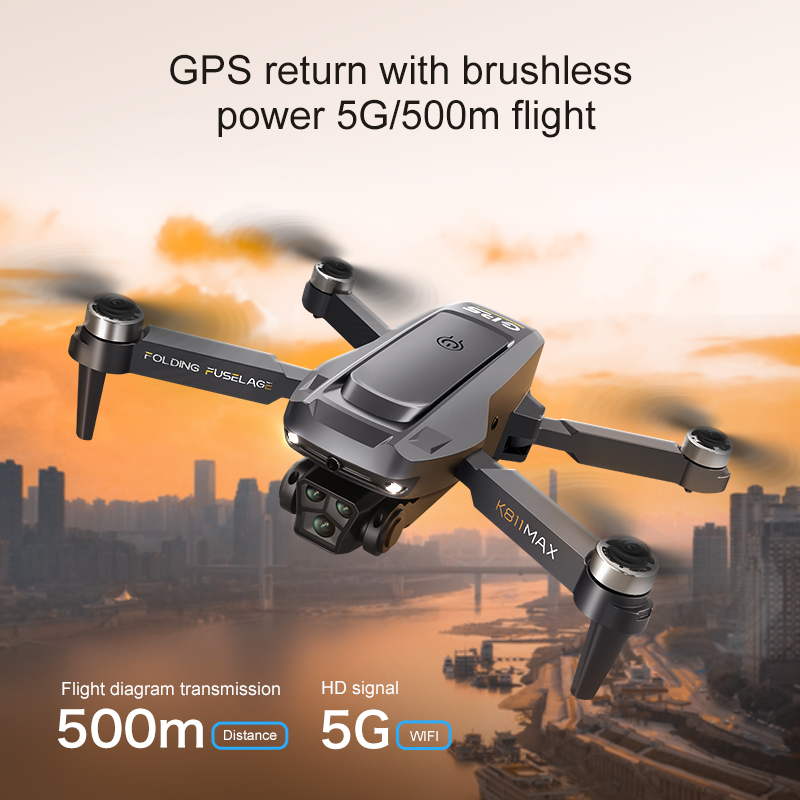 Dron K811MAX Quadcopter: Bezsz – Drone Battery Box recenzja i cena