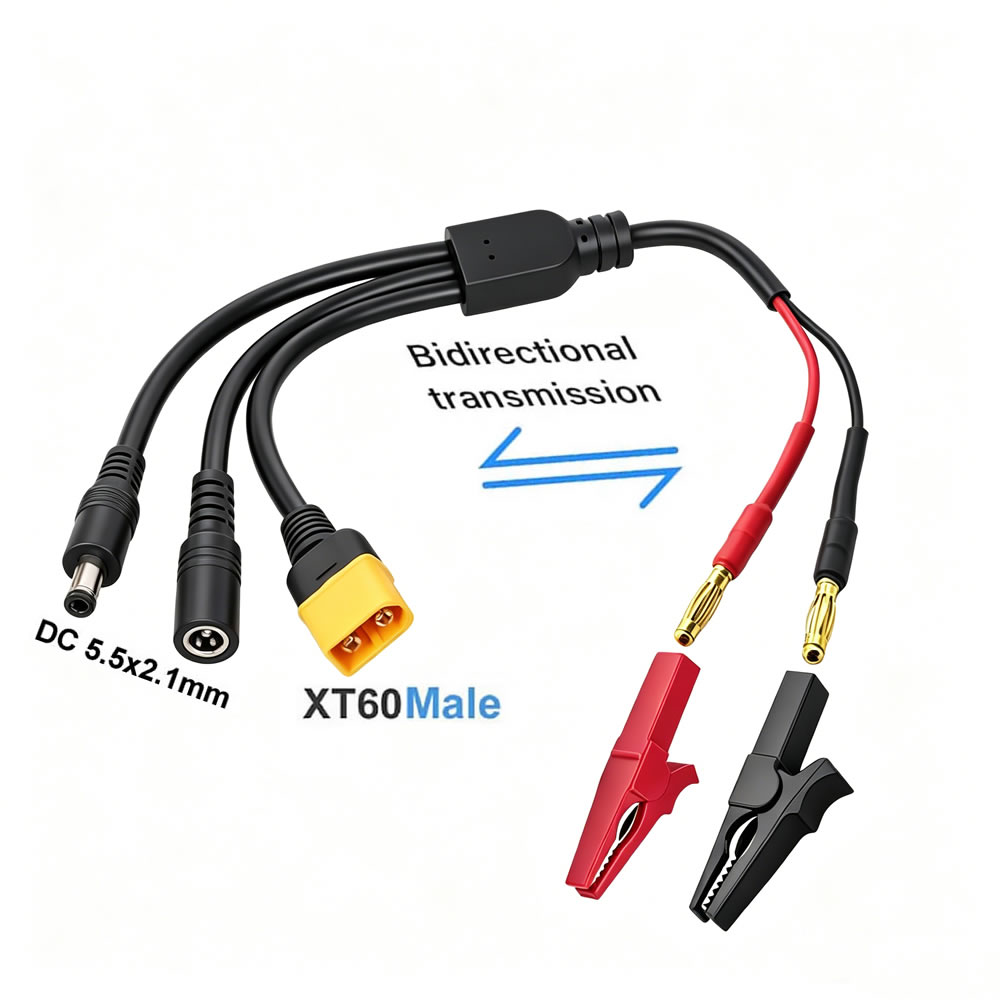 Kabel adapter 5-w-1 XT60 na wt – Drone Battery Smart recenzja i cena