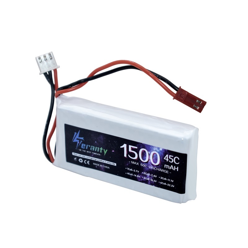7.4V LIPO Battery 2s 1500MAH 1 – Drone Battery Li-Ion recenzja i cena