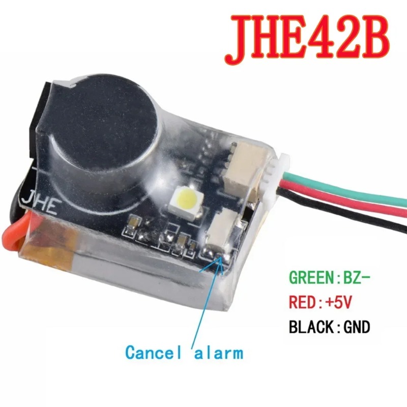 JHEMCU JHE42B/ JHE42B_S Lokali – Drone Battery Alarm recenzja i cena