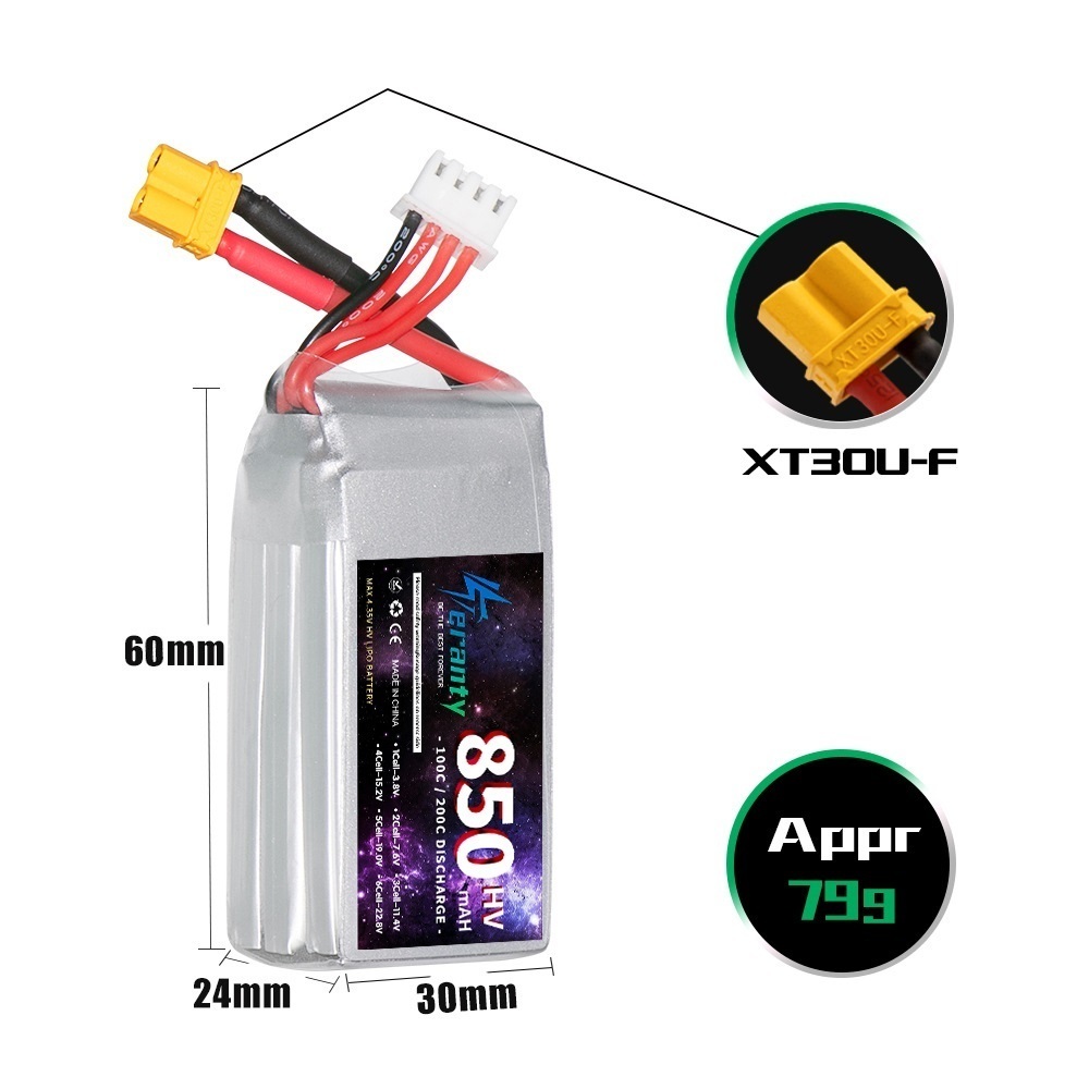 1/2/3PCS TERANTY 3S 11.4V Lipo – Drone Battery 4S recenzja i cena