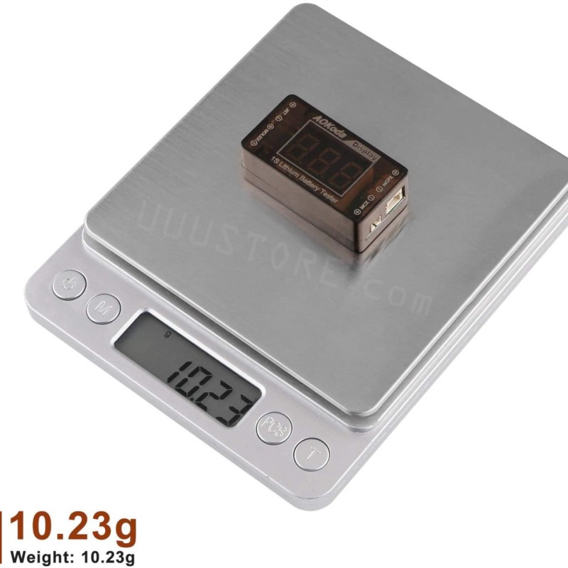 Tester napięcia akumulatora Li – Drone Battery Voltage Checker recenzja i cena