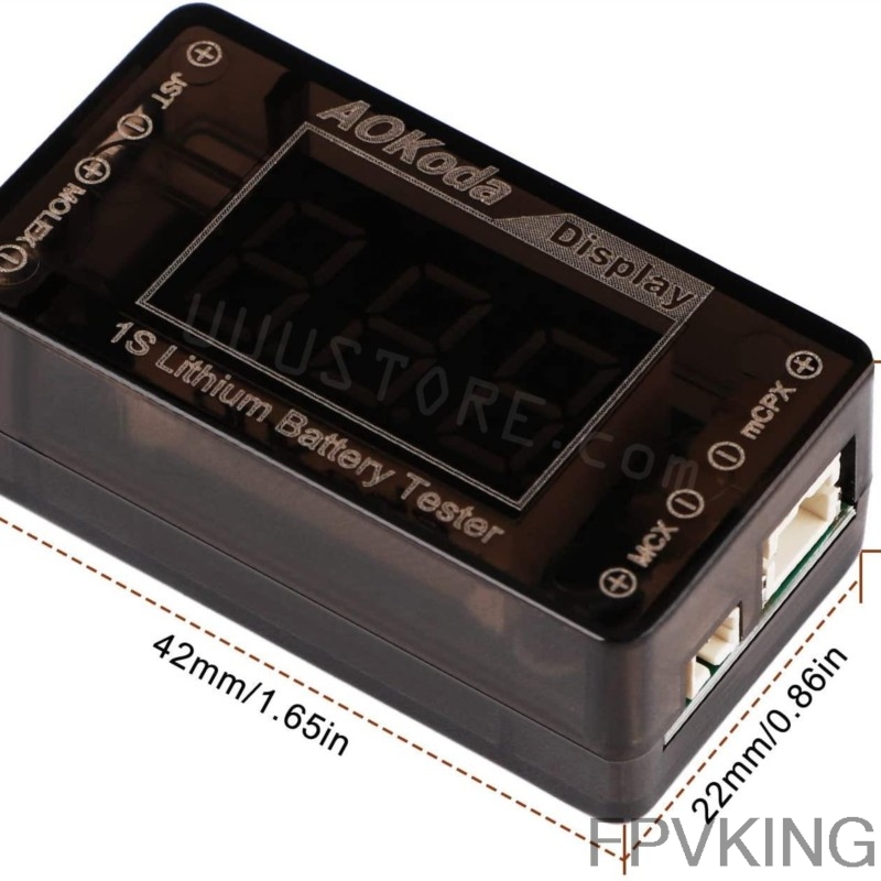 Tester napięcia akumulatora Li – Drone Battery Voltage Checker recenzja i cena